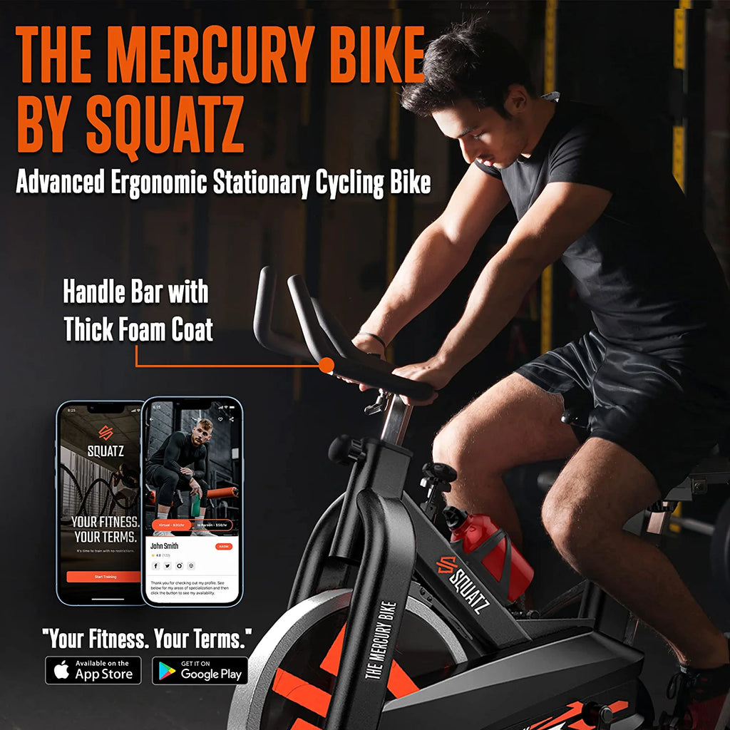 Stationary Magnetic Spin Bike with Training Console X13714