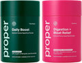 Organic Greens & Bloat Relief Drink Mixes with Probiotics, Prebiotics, and Enzymes A3014