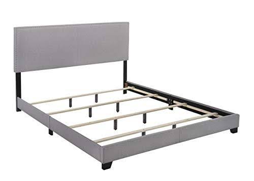 Gray California King Bed E8005