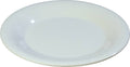 White Wide Rim Melamine Plate, 9 inch, 24 per Case Q1912