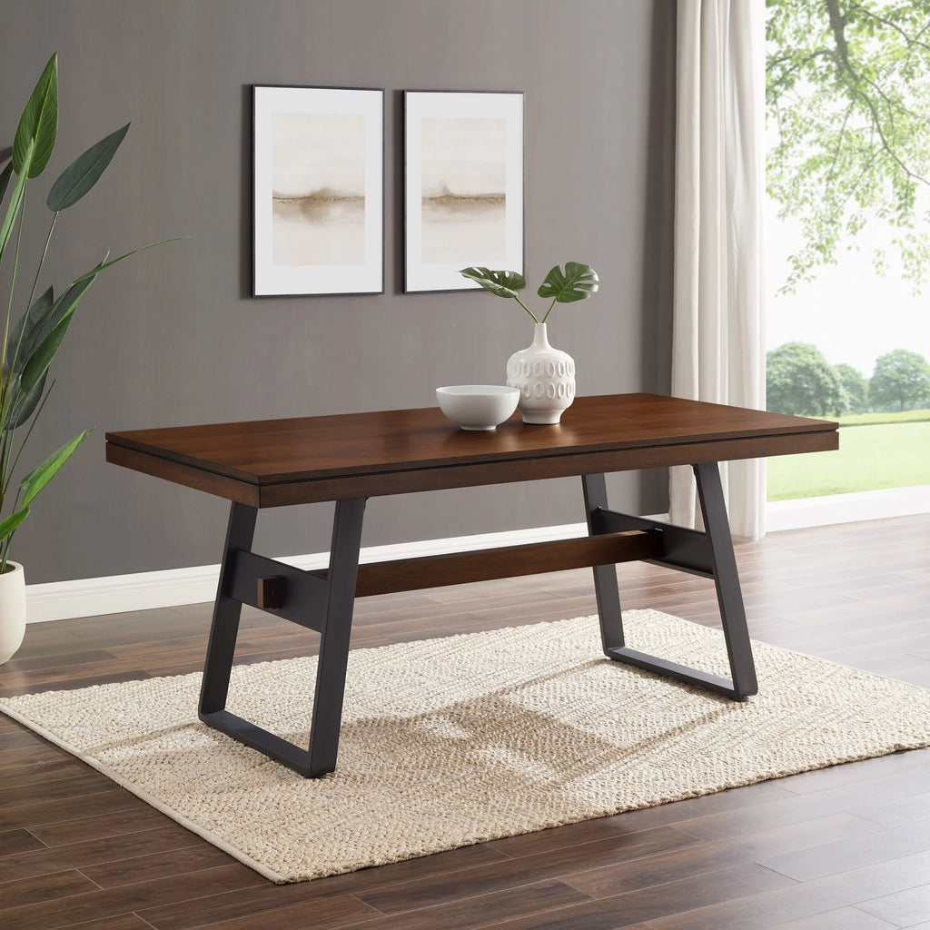Modern 69” Industrial Dining Table K66579