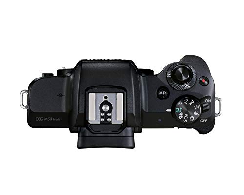 Canon EOS M50 Mark II EF-M 15-45mm STM Kit Black E7867