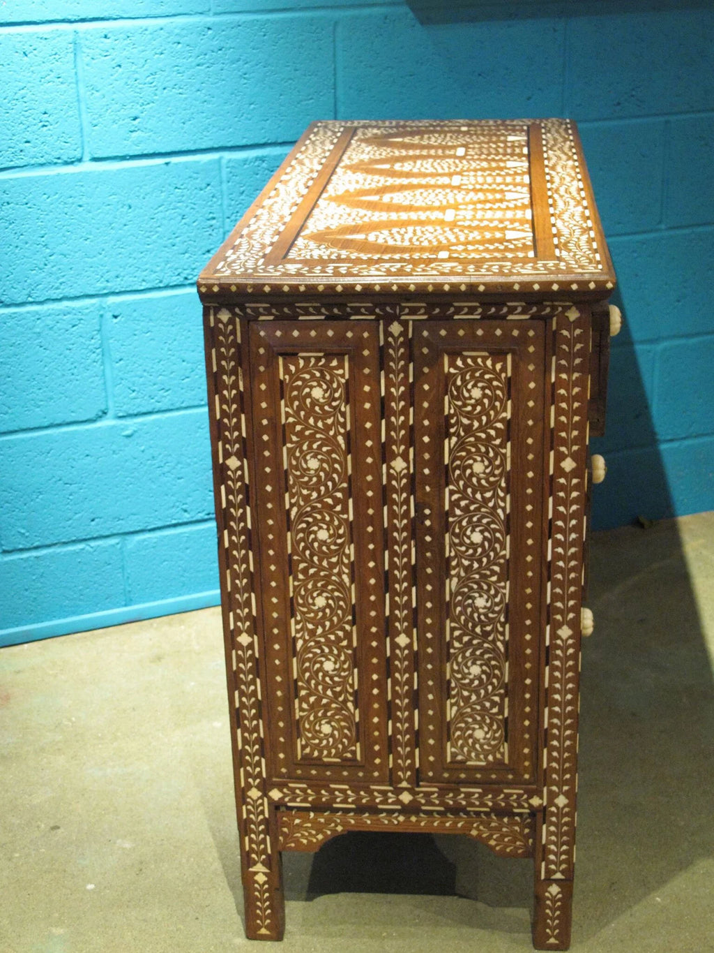 Bone Inlaid Chest of Drawers X642