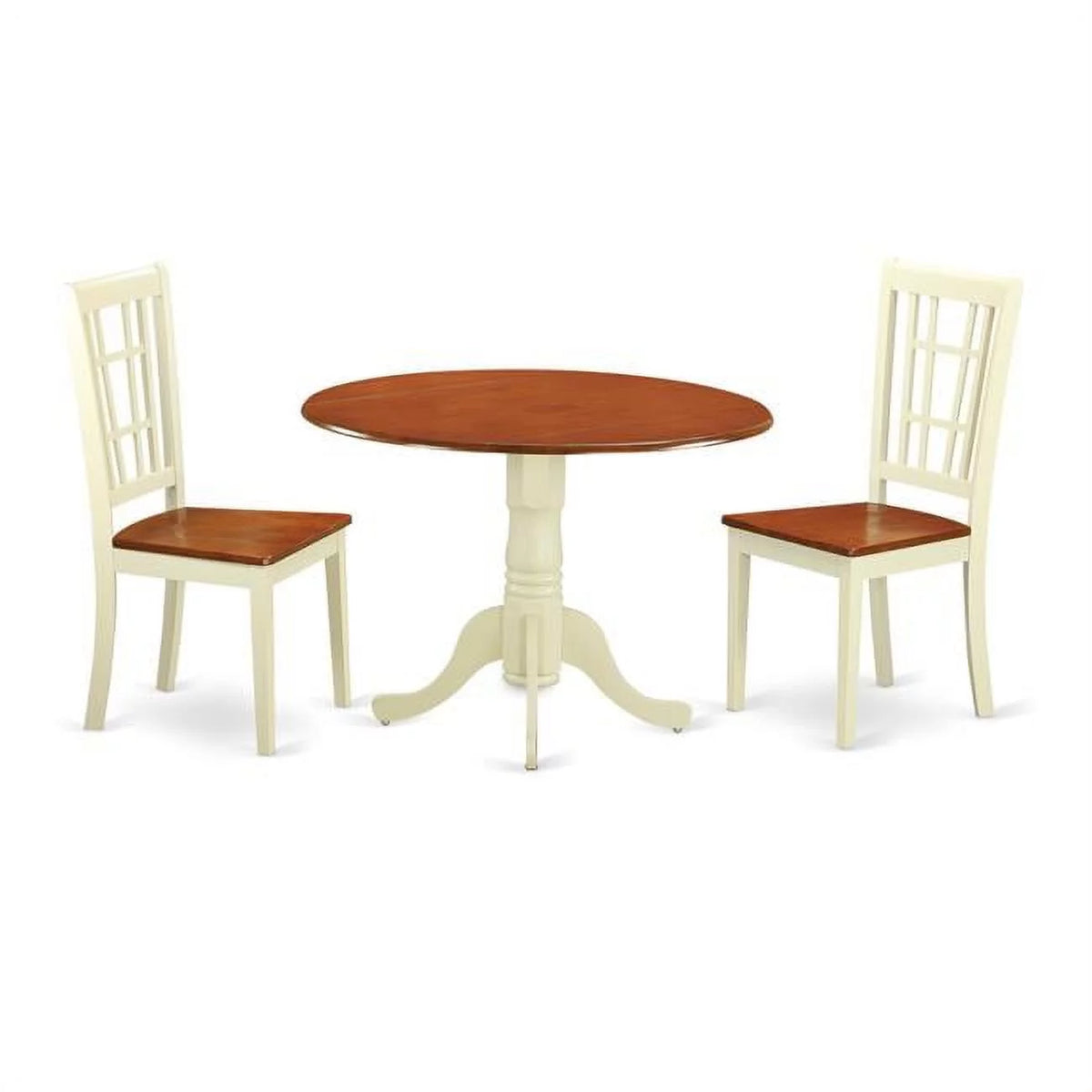3 Piece Buttermilk Cherry Dinette Set L3728