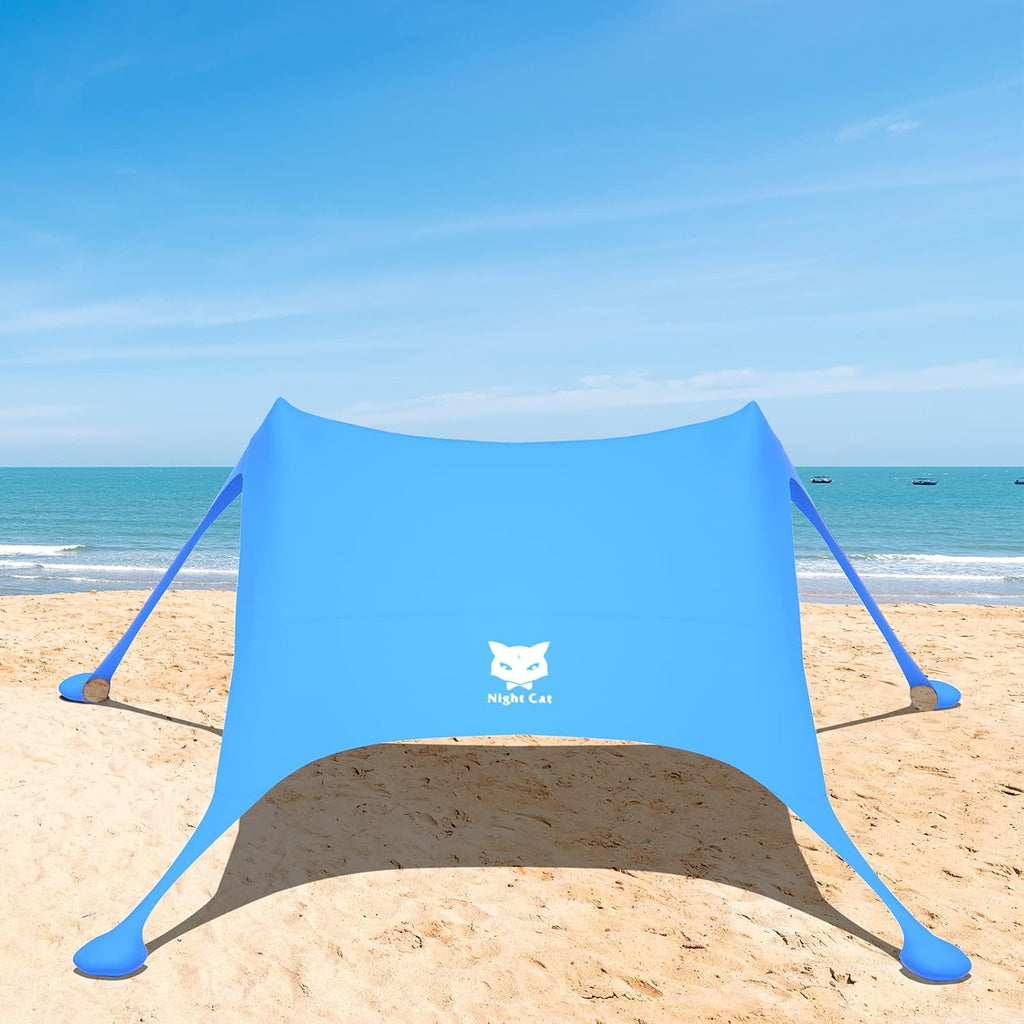 7x7ft Pop Up Beach Tent Sun Shade Canopy E651