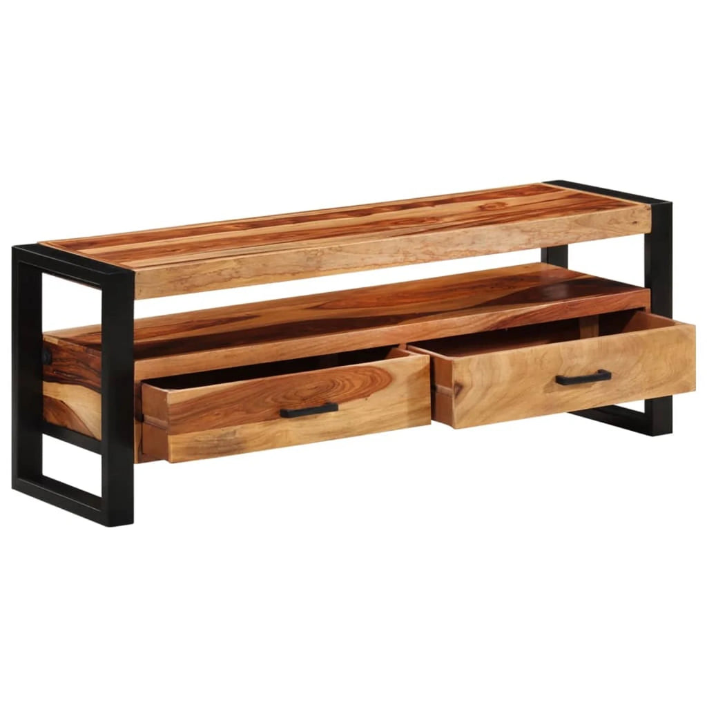 Solid Sheesham Wood TV Cabinet C651110