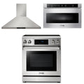 30 Electric Range, Range Hood, Microwave H625160