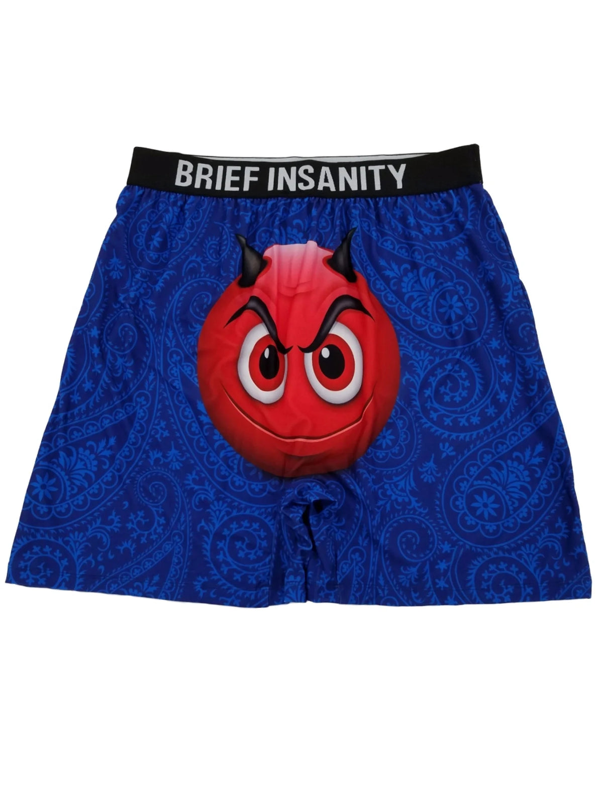 Blue Paisley Boxer Shorts M541