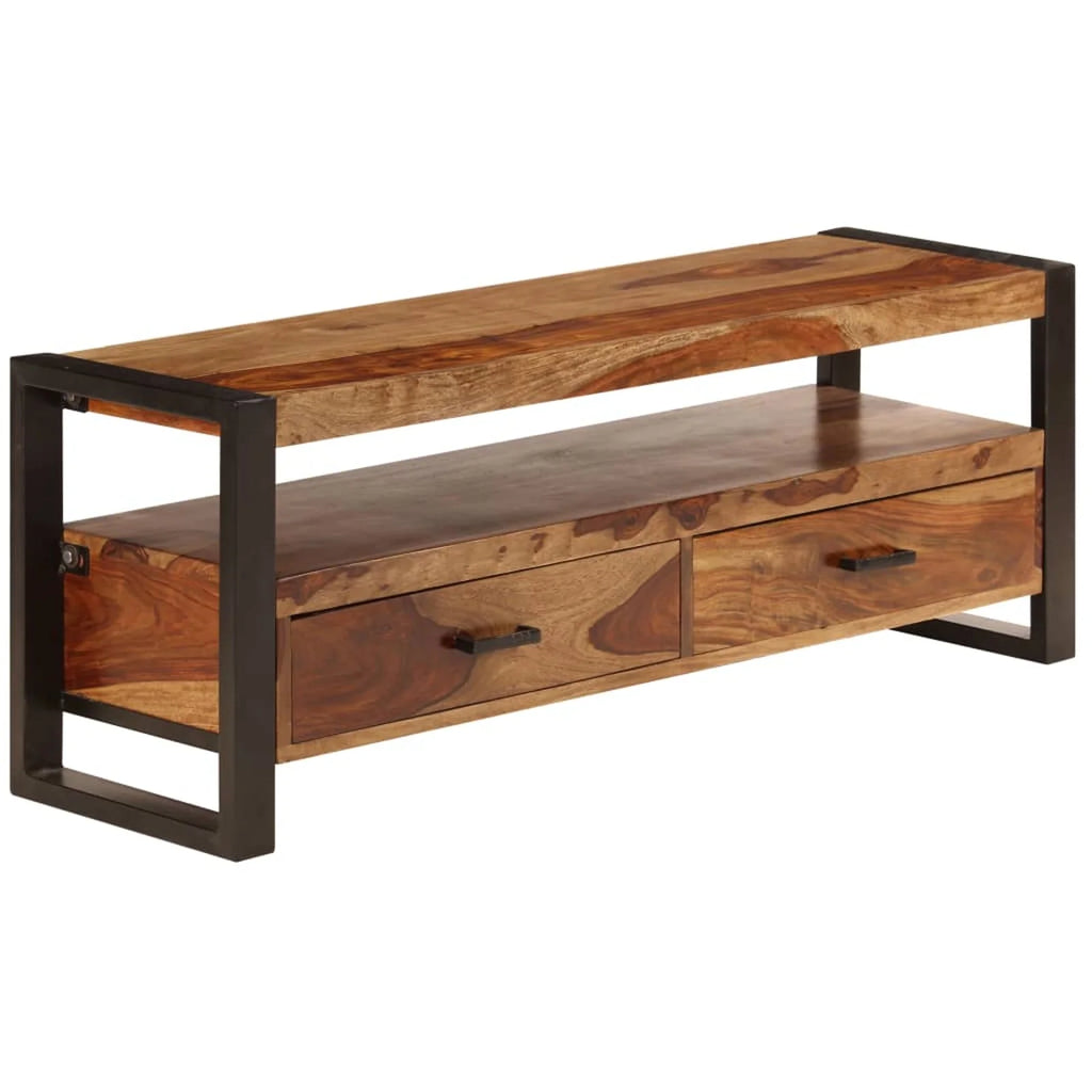 Solid Sheesham Wood TV Cabinet C651110