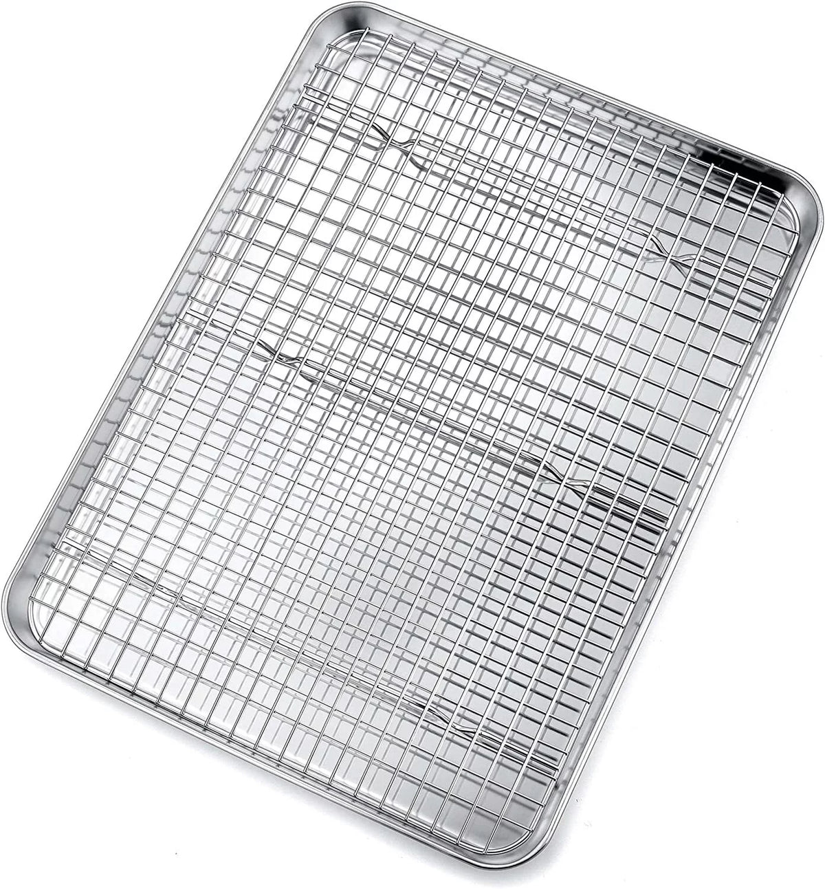 16'' Stainless Steel Baking Sheet with Cooling Rack Set O9420