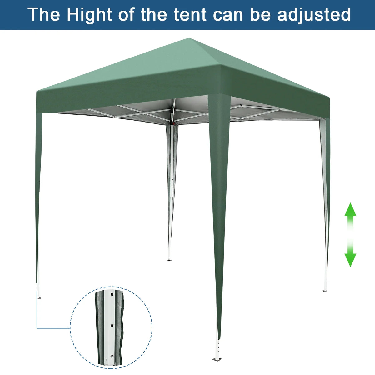 2x2m Waterproof Right-Angle Folding Tent D507