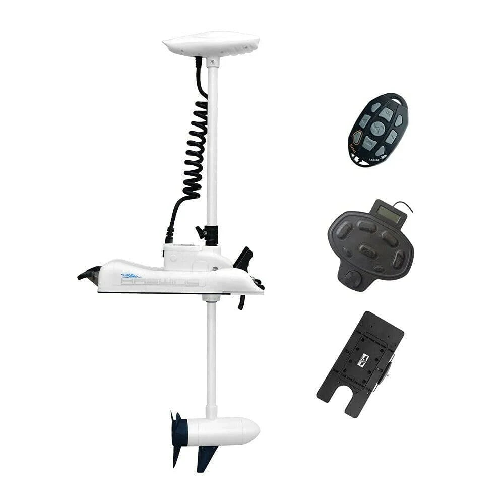 12V 55LB 48 Inch Shaft Electric Trolling Motor with Remote Control Y960