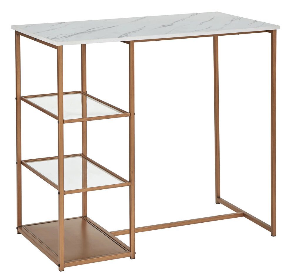3-Piece Counter Height Dining Set with Table and 2 Stools L369