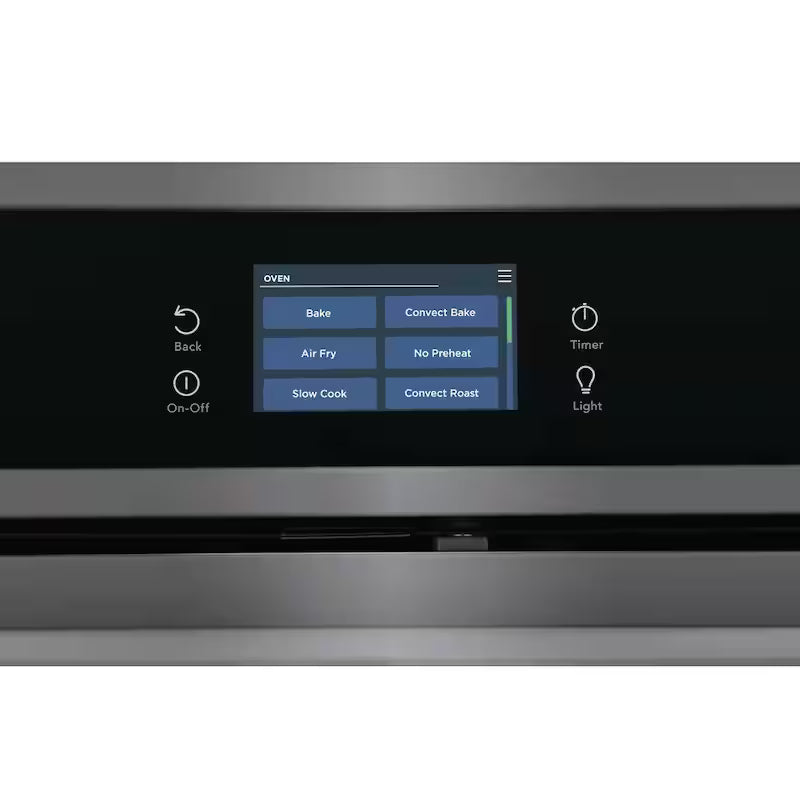 30 in. Single Electric Built-In Wall Oven with Total Convection in Black Stainless Steel Y418871