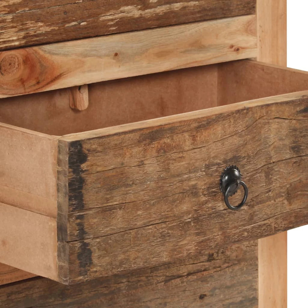 Solid Acacia Wood and Reclaimed Wood Sideboard G8191
