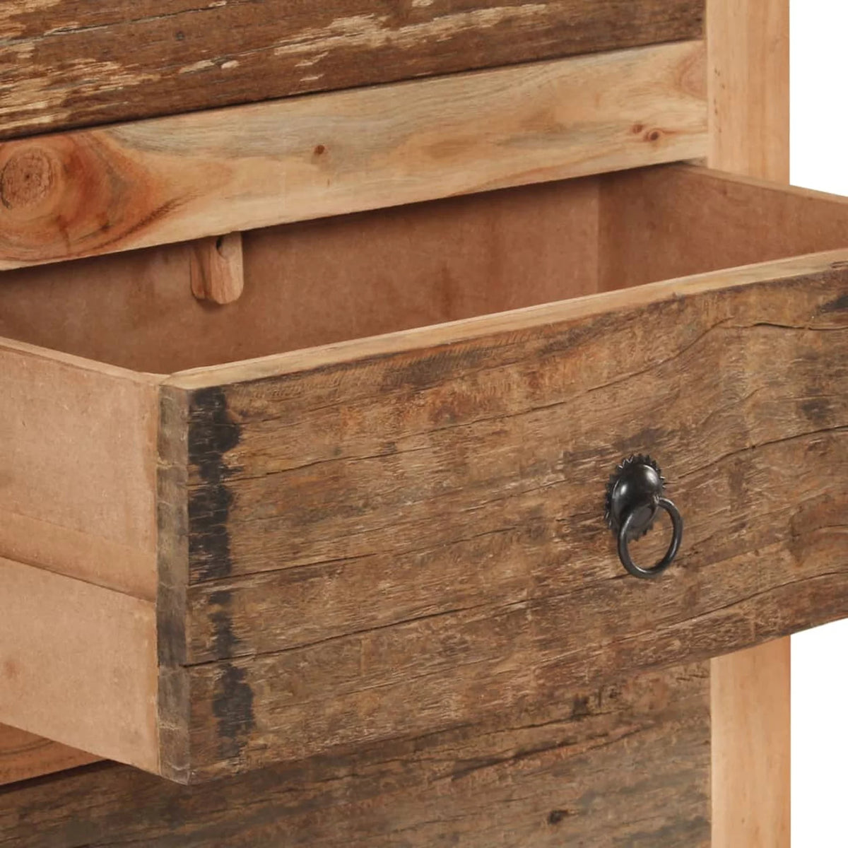 Solid Acacia Wood and Reclaimed Wood Sideboard G8191