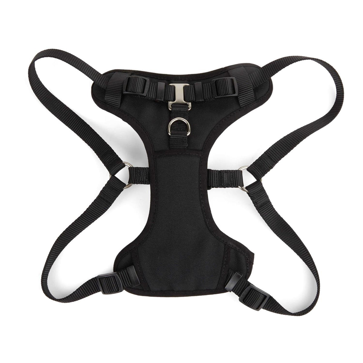 Black Step in Dog Harness S543