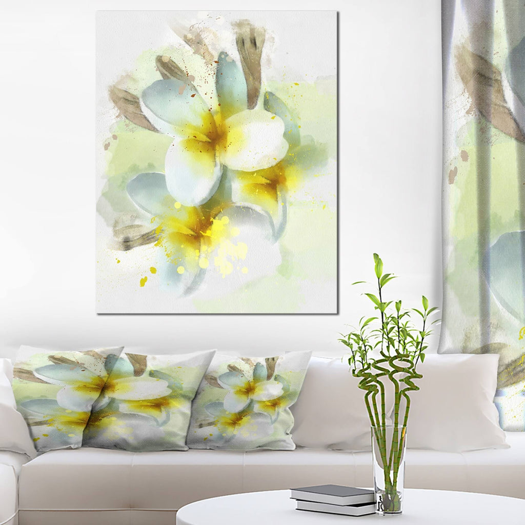 Extra Large Floral Canvas Art J5276