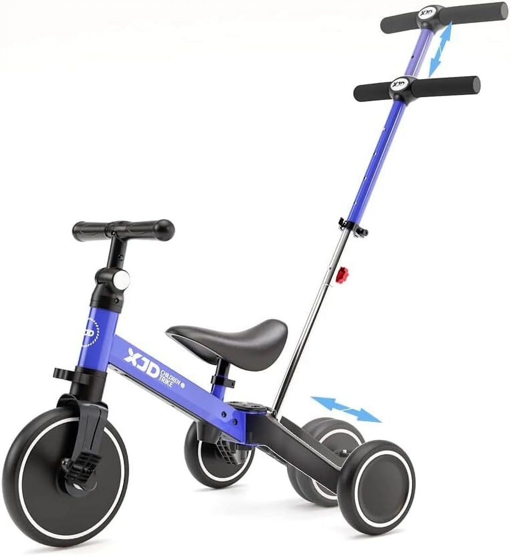 7 in 1 Toddler Tricycle with Push Handle H5526