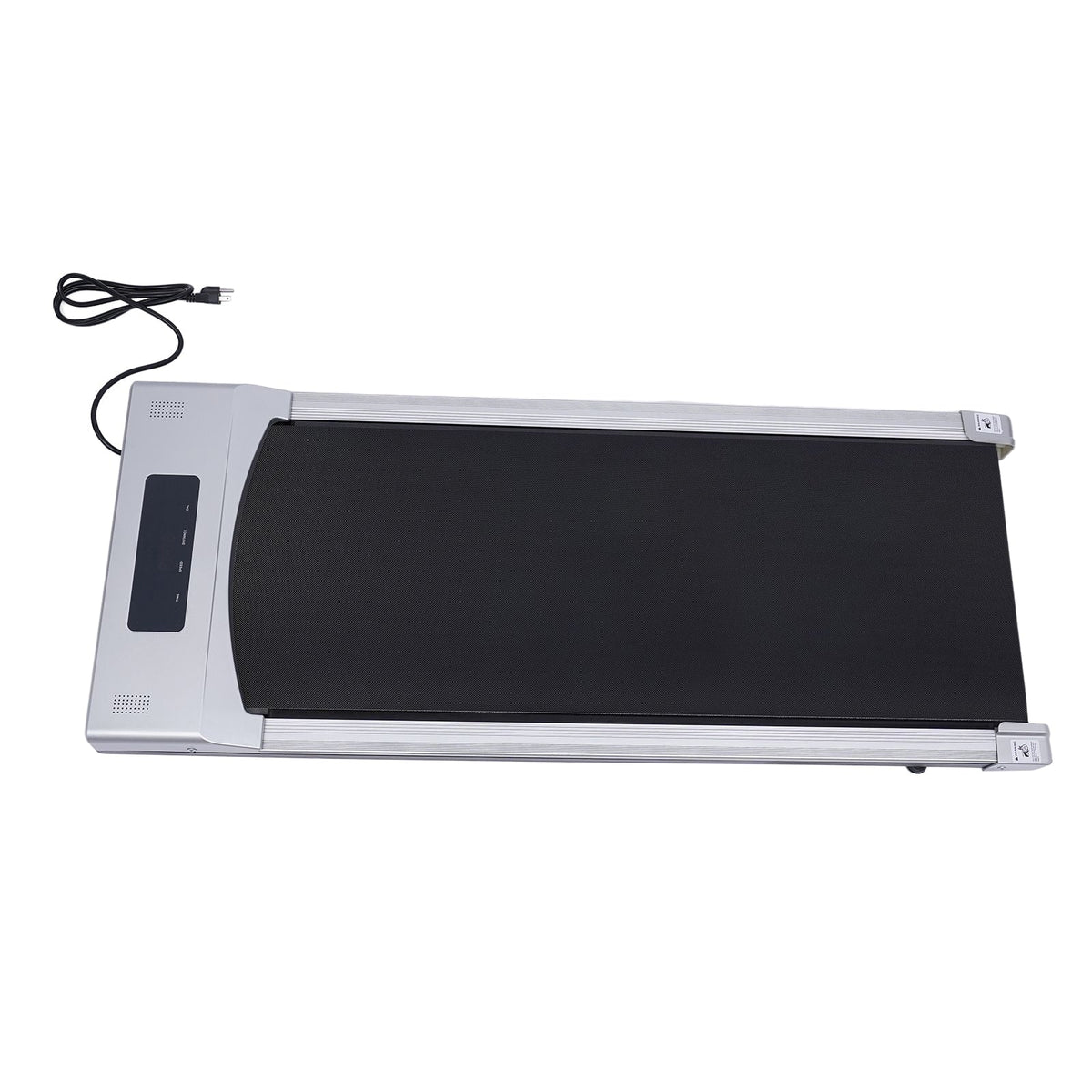 Electric Treadmill Walking Pad Silver Black K674