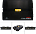 12V 4 Channel Car Audio Amplifier Aluminum Alloy Pack of 2 J189