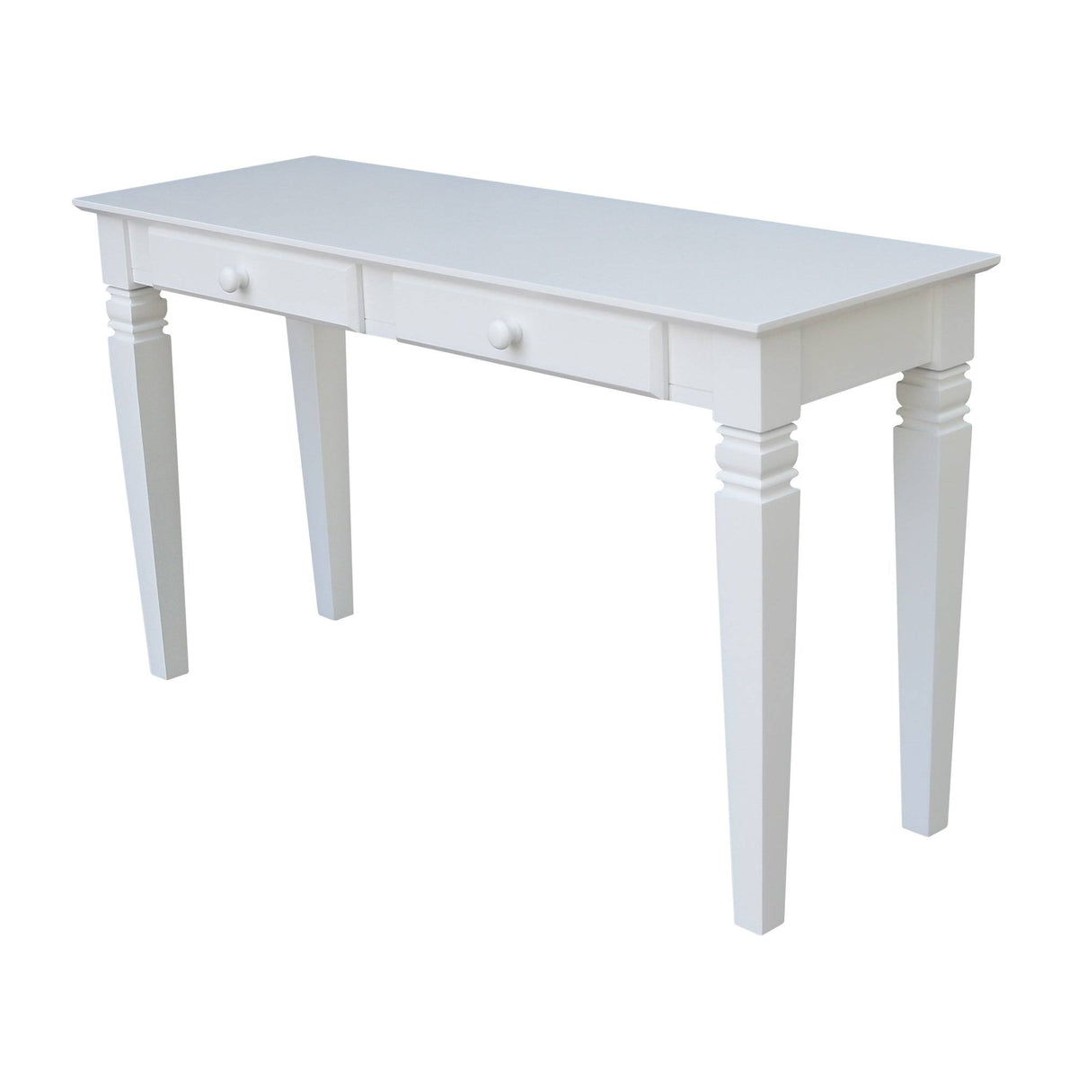 Black Console Table with 2 Drawers P455257
