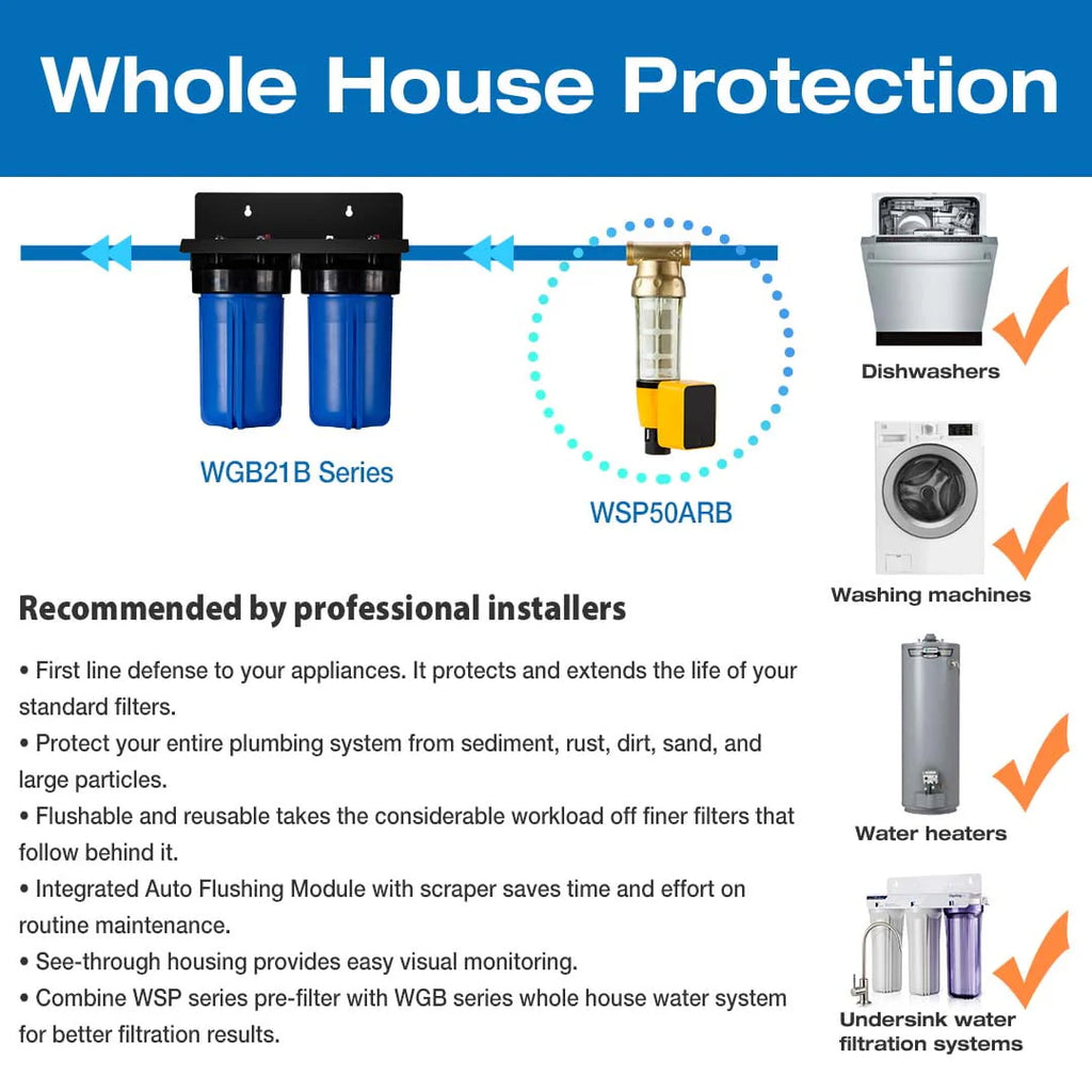2-Stage Whole House Water Filtration System G4346