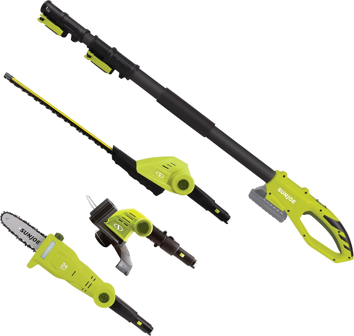 Cordless Lawn Care System Hedge Trimmer Pole Saw Grass Trimmer X672