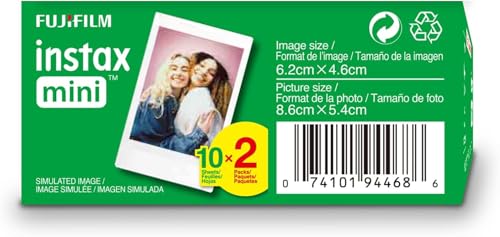 Instant Smartphone Printer and Twin Film Pack 40 Exposures Bundle W693542